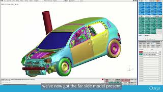 Workflow series 2 A demonstration of the Automotive Assessment tool in Oasys LSDYNA Environment [upl. by Puglia341]