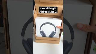 New AirPods Max Midnight Unboxing Dark amp Mysterious airpodsmax2024 [upl. by Marquis]