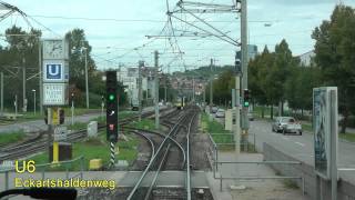 Stadtbahn Stuttgart linia U6 [upl. by Berl480]