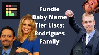 Jill Rodrigues Fundie Baby Name Ranking [upl. by Layla]