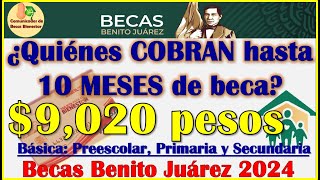 👌🥳Becarios que cobran 9 mil pesos de Educación Básica👌🥳 [upl. by Gilburt]