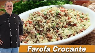 Farofa Crocante  Chef Taico [upl. by Kahcztiy995]