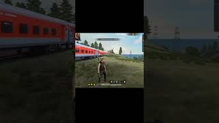 New train on stion freefire freefireshorts [upl. by Thanasi850]