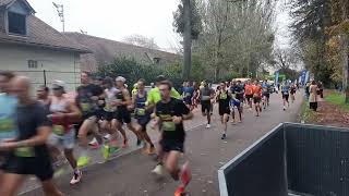 Semimarathon la grande course du grand Paris 27102024 Départ SAS 1 [upl. by Jaan]