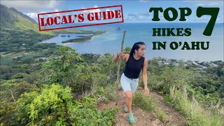 Oahu Travel Vlog  Top 7 Hikes in Oahu Hawaii  A locals guide to the best trails [upl. by Beal689]