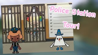 Toca Life Police Station Tour [upl. by Adnohrahs590]