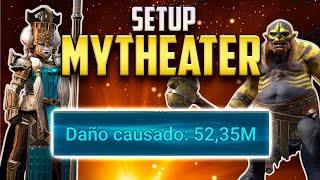 Setup MYTHEATER para BOSS  2 llaves FACIL【 RAID SHADOW LEGENDS】 [upl. by Gerianne]