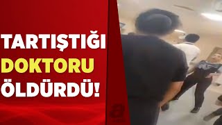 Konyada hastanede dehşet Tartıştığı doktoru öldürdü  A Haber [upl. by Yzmar]