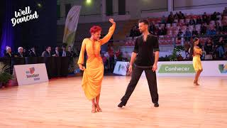 2024 WDSF European Championship Latin Senior I  Final  Samba [upl. by Sileray988]