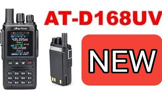 New  Anytoneatd168uv VUHF DMR GPS [upl. by Alejna]