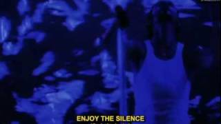 Enjoy The Silence Subtitulado  Devotional Tour 1993 [upl. by Galen]