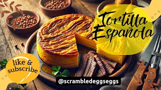 Egg Dishes from Around the World Discover the Tortilla Española from Spain 🇪🇸 [upl. by Naesal]