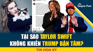 TIN HOA KỲ Thông tin cuộc tái đấu tháng 10  Tại sao Trump không coi Taylor Swift là “mối bận tâm” [upl. by Ynaffit]