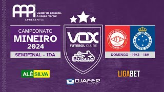 TOMBENSE VS CRUZEIRO  AO VIVO  103  SEMIFINAL  CAMPEONATO MINEIRO 2024  AAPI VOX FC [upl. by Oilut]