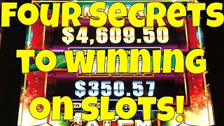 Four Secrets To Winning on Slot Machines • The Jackpot Gents [upl. by Hayidah]