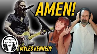 ITS A HYMN TO REMEMBER Mike amp Ginger React to MYLES KENNEDY covering HALLELUJAH [upl. by Edylc]