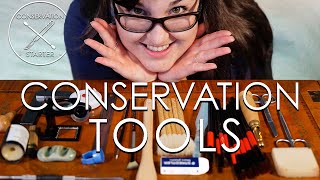 Tools for Art Conservation  Tour of an Art Conservators Tool Kit [upl. by Ennyletak]