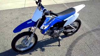 2013 YAMAHA TTR110 PLAY BIKE CHRISTMAS PRESENT  ALCOA GOOD TIMES [upl. by Eseeryt]