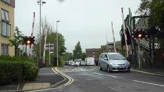 Goring by sea level crossing West Sussex [upl. by Cynarra]