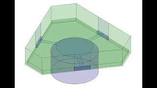 circulator design in cst [upl. by Arej]