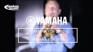 Yamaha Beginner Trumpets  YTR2330 and YTR3335 Demo [upl. by Dlanger]