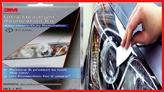 3M Ultra Headlight Restoration Kit Easy HeavyDuty Restoration 39195 1 Kit [upl. by Octave452]