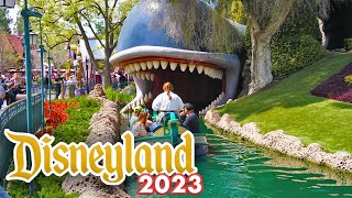 Storybook Land Canal Boats 2023  Disneyland Rides 4K POV [upl. by Sol]