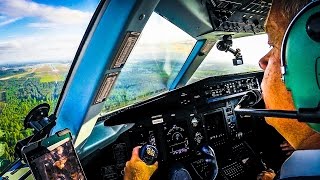 Touchdown in Oslo  Dornier 328JET Cockpit [upl. by Alak]