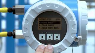 How to change 4 to 20 mA Current Output – Promag 53 Promass 83 Prosonic 93 [upl. by Ttezil]