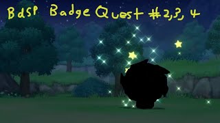 Three BDSP Full Odds Shiny Pokemon Badge Quest [upl. by Mendel752]