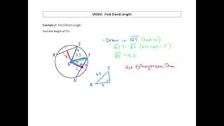 Find Chord Length [upl. by Aneeb]