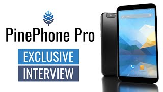 PinePhone Pro Is Here Exclusive Interview with Pine64 [upl. by Htrap]