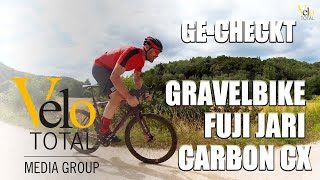 GECHECKT FUJI JARI CARBON CX  Gravelbike [upl. by Netsrejk]