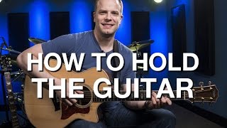 How To Hold The Guitar  Beginner Guitar Lesson 2 [upl. by Aileduab]