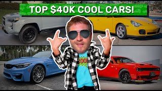 Here Are the Top 6 Cool Cars for 40000 [upl. by Ecreip210]