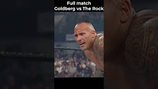 WWE Full Match Goldberg vs The Rock wwe wwesuperstar trandingshorts [upl. by Avis]