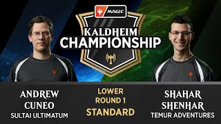 Andrew Cuneo vs Shahar Shenhar  KHM Champs  Lower Round 1 [upl. by Mora]