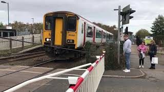 Faulty Yodalarm Lydney Station Level Crossing Gloucestershire 28102023 [upl. by Ahsimat996]