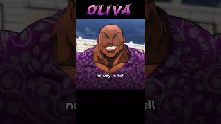 Oliver admitted defeat👀😲Baki Hanma anime animemoments baki [upl. by Bradan]