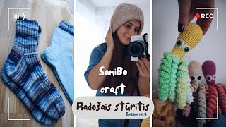 SaniBo craft Radošais stūrītisRokdarbnieces vlogs nr4 [upl. by Virgy408]