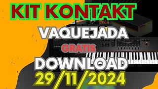 KIT PARA KONTAKT VAQUEJADA 2024RITIMOS E SAMPLES PARA TECLADOS GRATIS [upl. by Girvin]