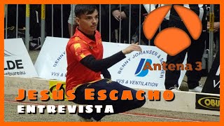 ENTREVISTA A JESÚS ESCACHO ANTENA 3 DEPORTES petanca petanque pétanque escacho antena3 [upl. by Neelra]