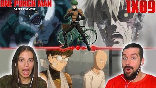 MUMEN RIDER ES EL VERDADERO HÉROE  REACCIÓN 1X09 ONE PUNCH MAN [upl. by Einnob]