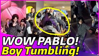 PABLO SHOCKS FANS with BACKFLIP in his Manila Mall Tour [upl. by Assirehc]