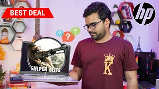 HP 15SEQ2144AU⚡Laptop with AMD RYZEN 5 Processor  Gaming Review Hindi 🔥￼ [upl. by Bollen383]