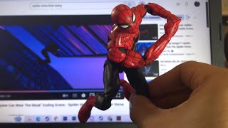 Into The SpiderVerse Final Swing StopMotion Remake [upl. by Hermann]