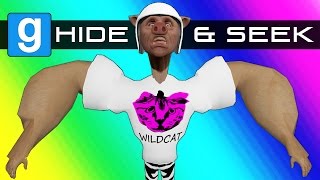 Gmod Hide and Seek  Buff Character Edition Garrys Mod Funny Moments [upl. by Kral692]