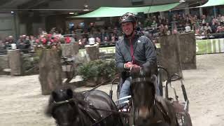 Indoor Nijkerk 2023  Dexter Biersteker  Winnaar Tweespan Pony Ereronde [upl. by Alet]