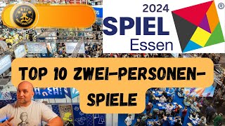 Top 10 ZweiPersonenBrettspiele der SPIEL 24 – Die besten Spiele für zwei 2024  Brettspiel Teddy [upl. by Hassi867]