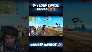 SKY LORD EXPOSE ROUKFF🫢shortvideo ytshortsvideo shorts [upl. by Iruyas]